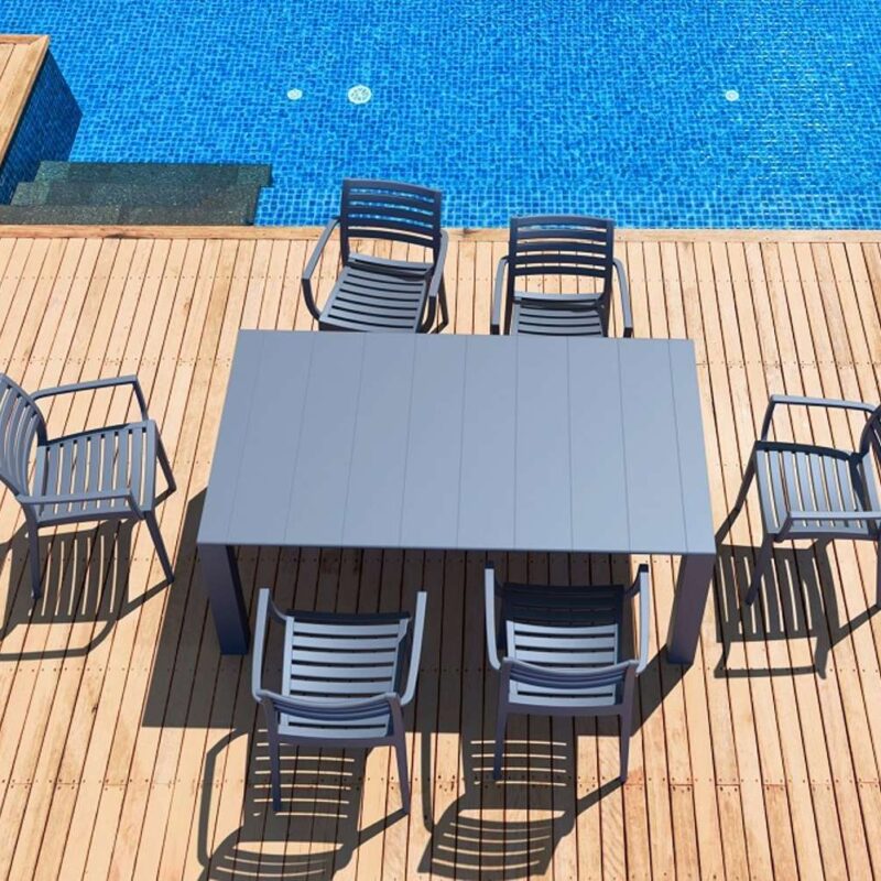 Siesta Resin 7 Piece Vegas Table Dining Setting