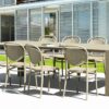 Siesta Vegas 8 Seater Dining Set with Marcel Chairs