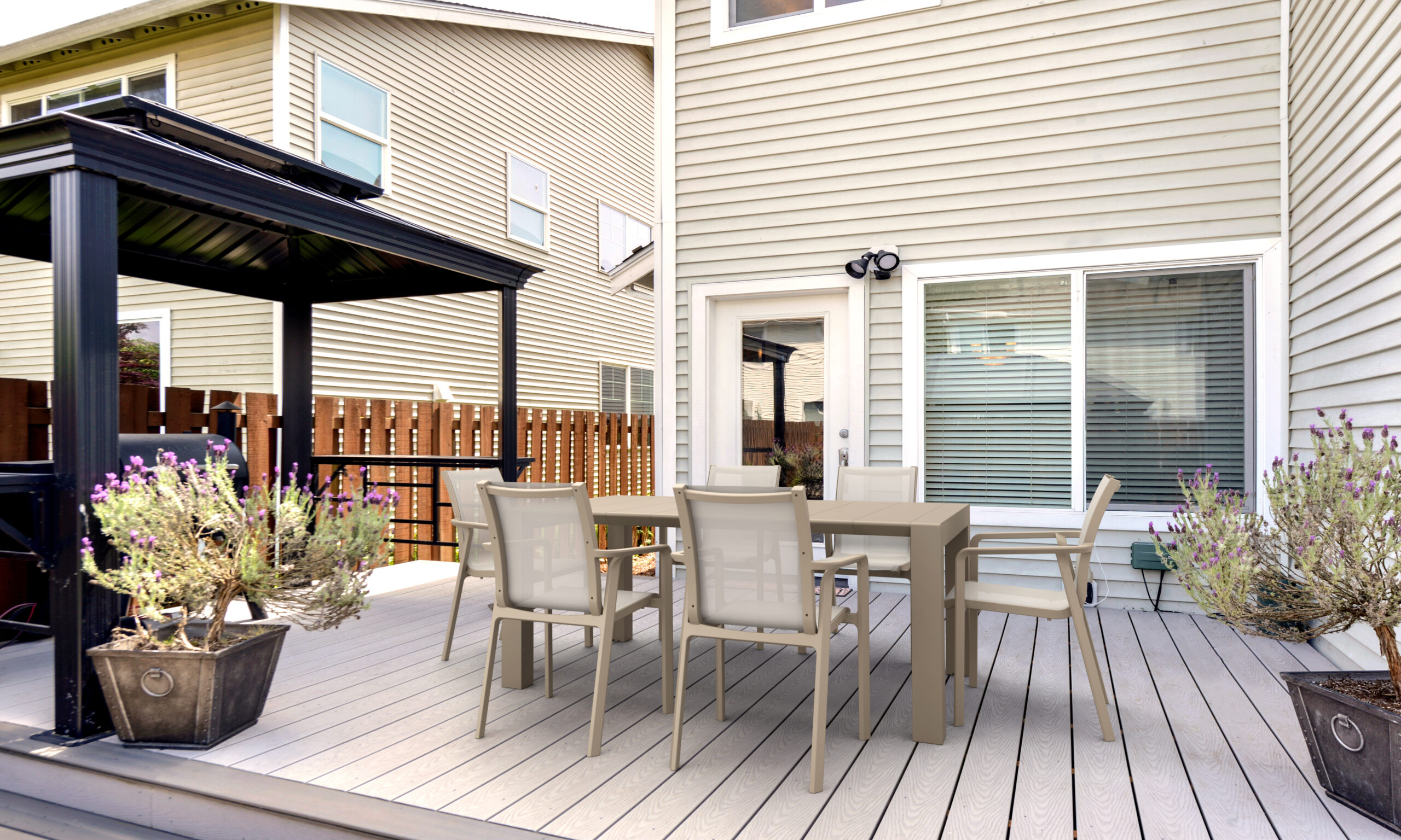 Siesta Outdoor 7 Piece Setting with Extendable Table