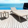 Siesta 3 Piece Pacific Sun Lounger with Ocean Side Table Package