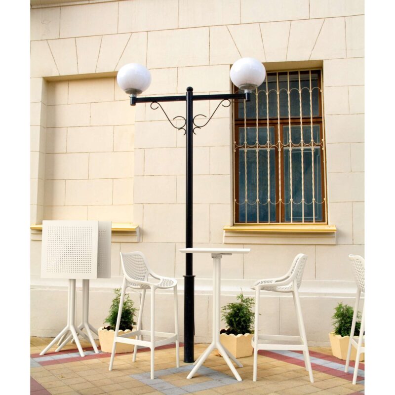 Siesta Sky Bar Table 3 Piece Set with Air 75 Bar Stools