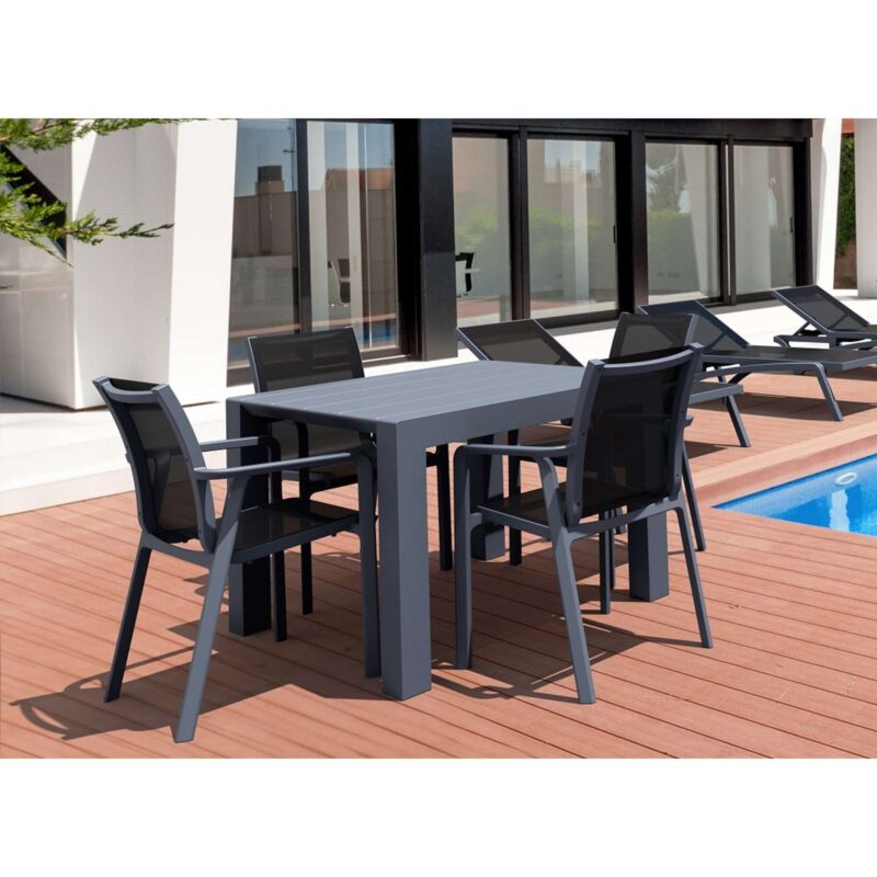 Alternative view of Siesta Outdoor 5 Piece Setting with Extendable Table