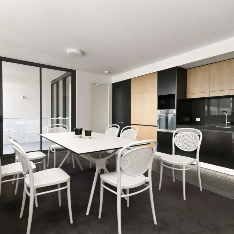 Siesta Air 9 Piece Dining Setting with Marcel Chairs