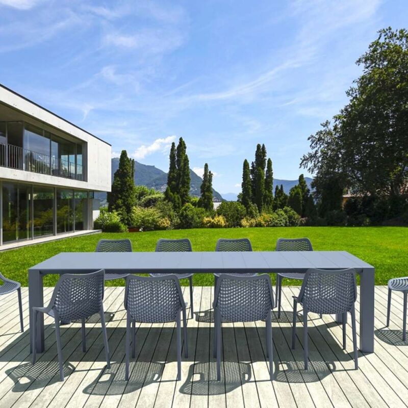 Alternative view of Siesta Vegas 10 Seater Dining Set with Air XL Arm Chair