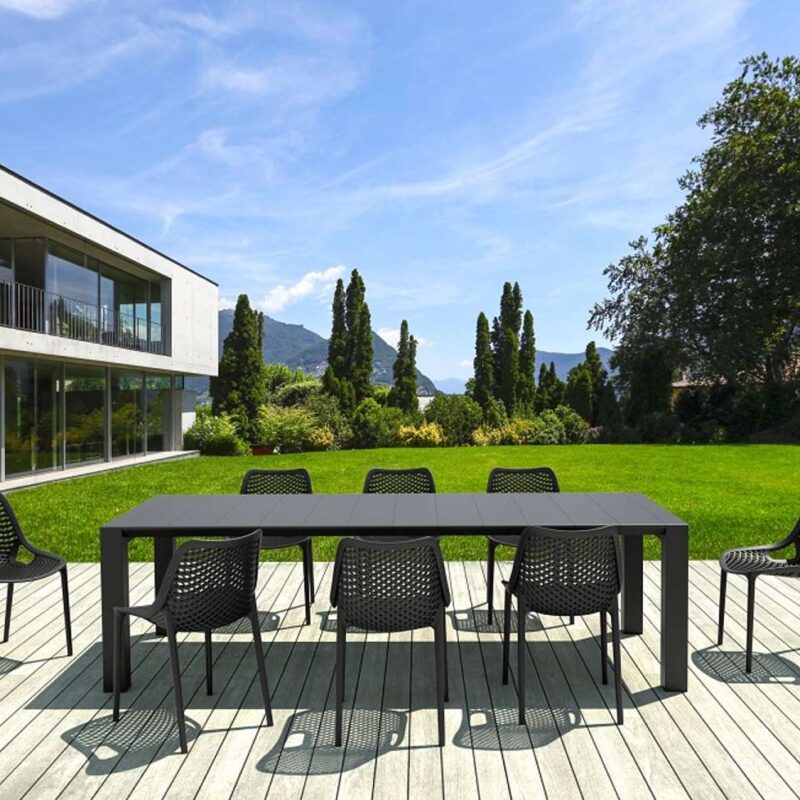 Alternative view of Siesta Vegas 8 Seater Dining Set with Air Chair